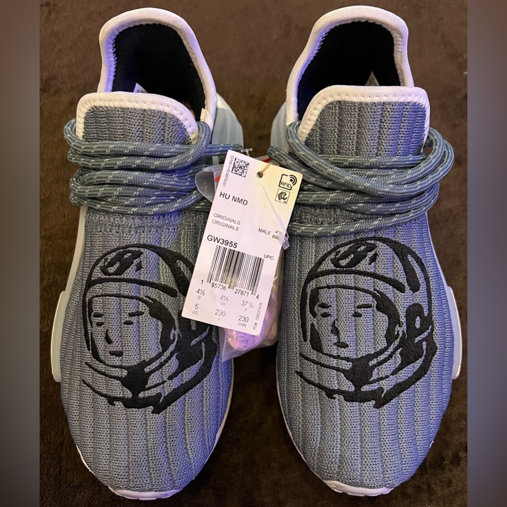 NWT PHARELLxBILLIONAIRE BOYS CLUB ADIDAS NMD HUMAN RACE Astronaut Blue Men’s Sz5